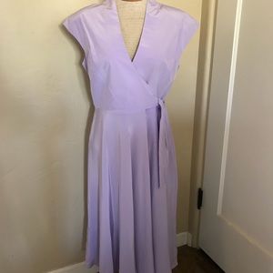 Semi Formal Dress- Lavender 100% Silk sz 10